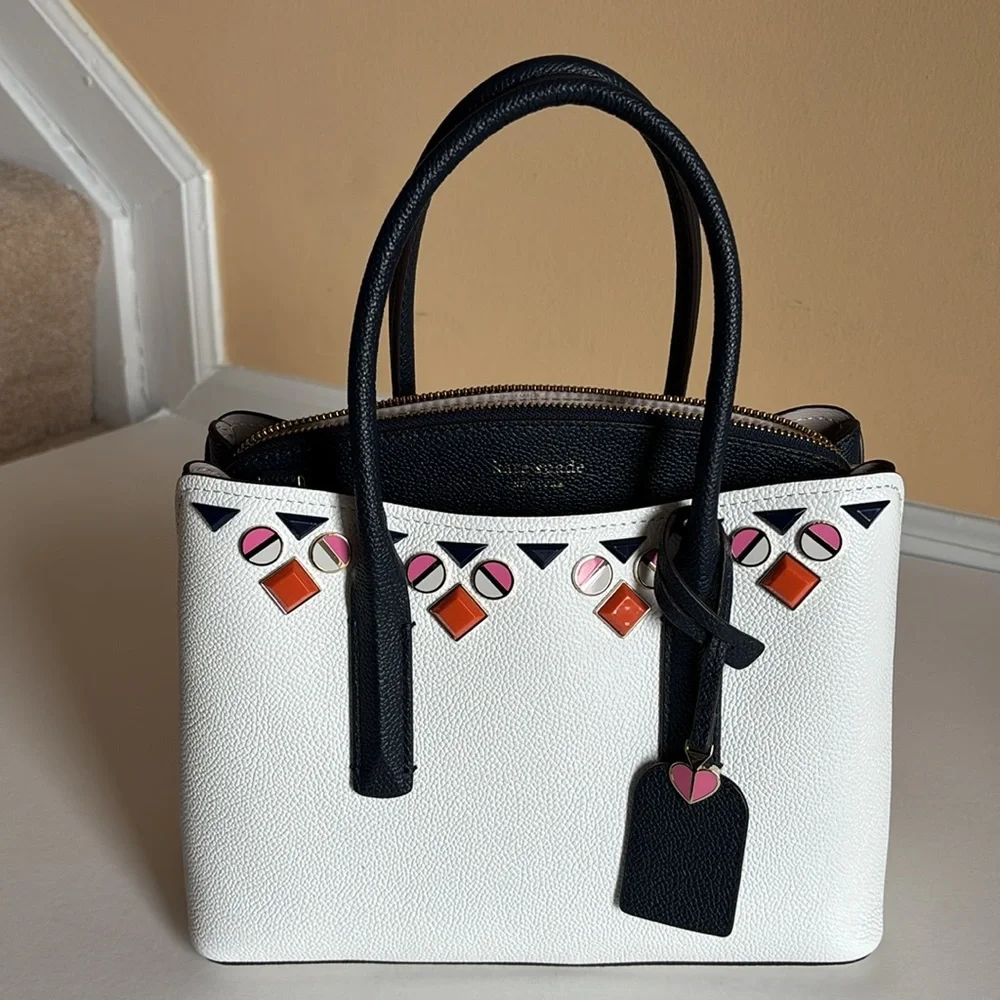 Kate Spade Margaux Jeweled Medium Satchel